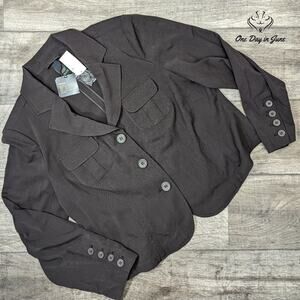 Lane Bryant 3 Button Jacket Size 18
